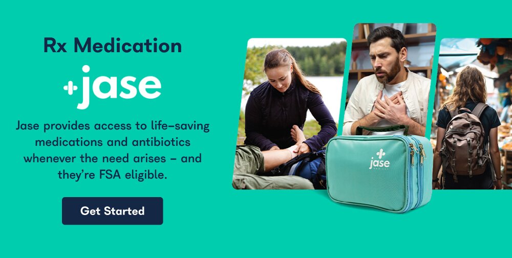 Rx Medication. Jase. Jase provides access to life-saving medications and antibiotics whenever the need arises - and they're FSA eligible. Get Started.