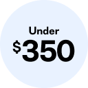 Under $350