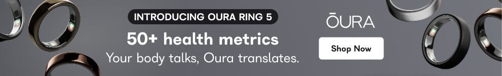 Oura. Introducing Oura Ring 5. 50% health metrics. Your body talks, Oura translates. Shop Now. 