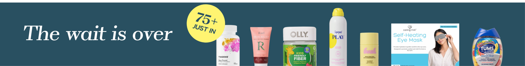 The wait is over. 30+ products just in.