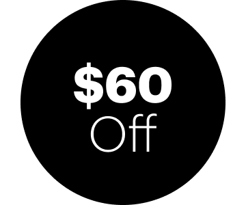 $60 OFF