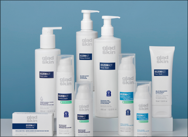 Our Gladskin Eczemact Collection for Eczema-Prone Skin