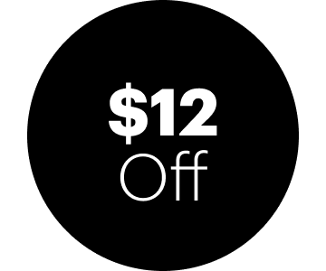 $12 OFF