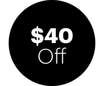 $40 OFF