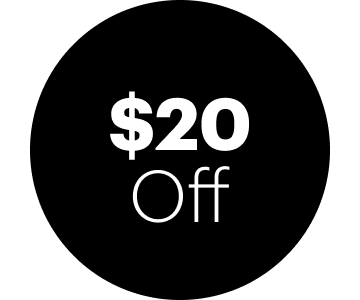 $20 OFF