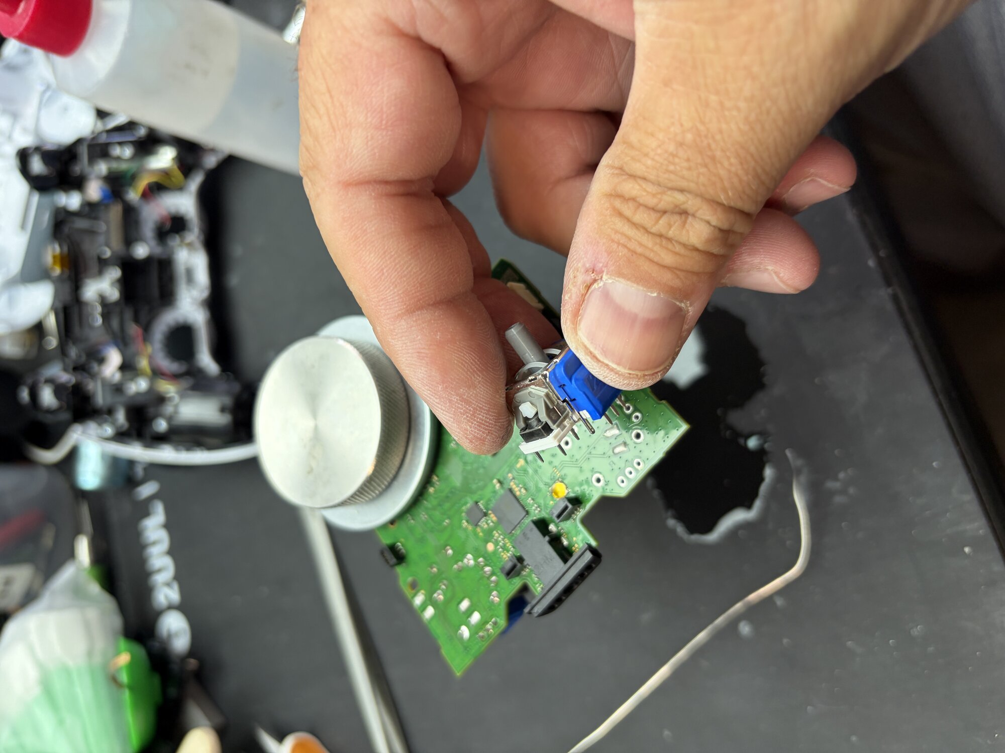 PlayStation 5 Controller Stick Drift Repair with TMR Hall Effect Upgrade (FixMY – Pleasant Grove, UT) before