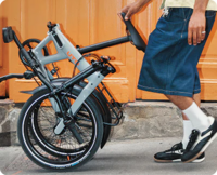 UTO folding bike from the PENDLR assortment.
