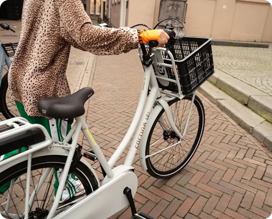 cortina-fiets-krat-blauw-pendlr