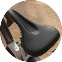 Bicycle saddle from the PENDLR assortment.