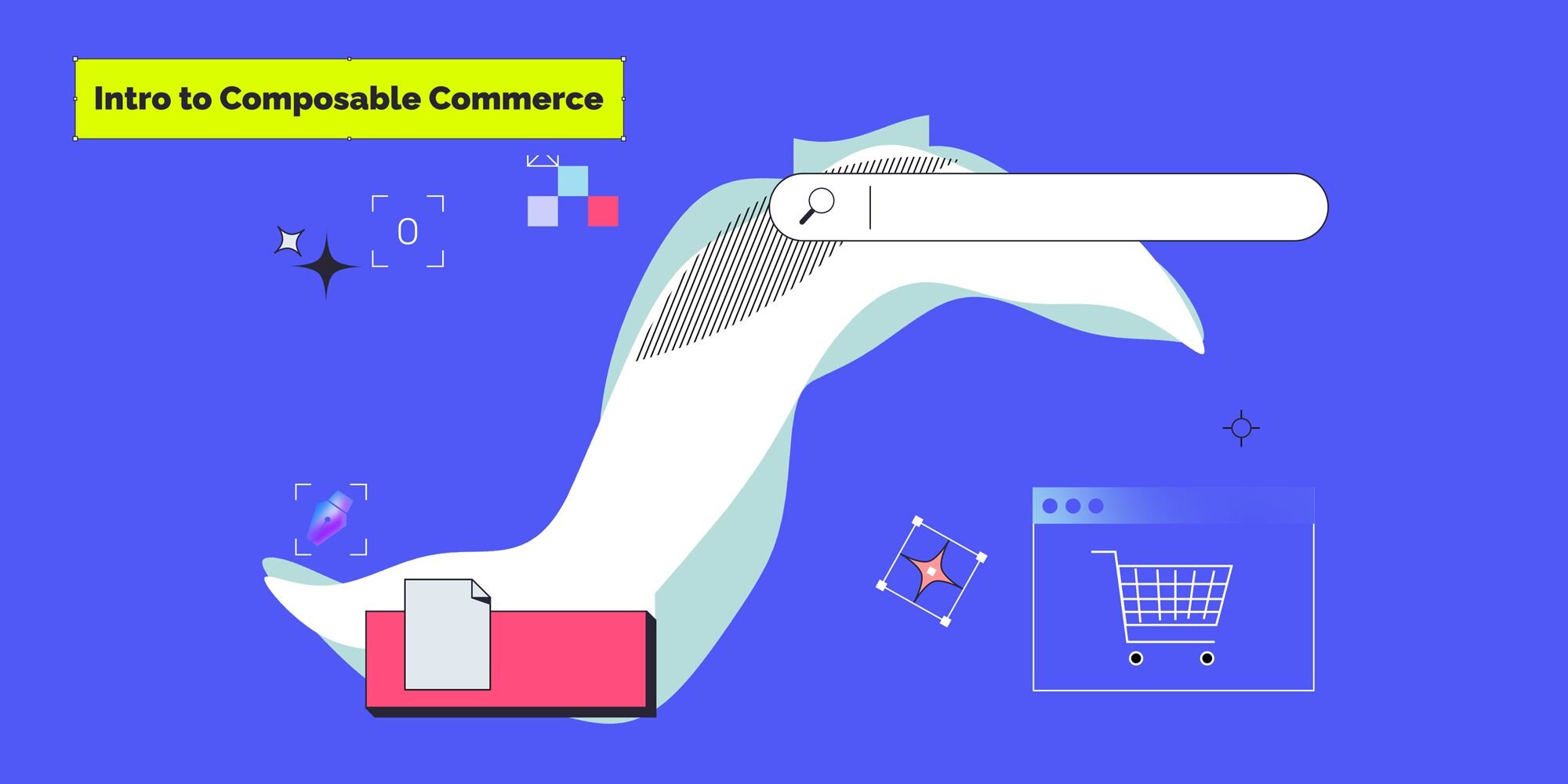 Intro to Composable Commerce video tile