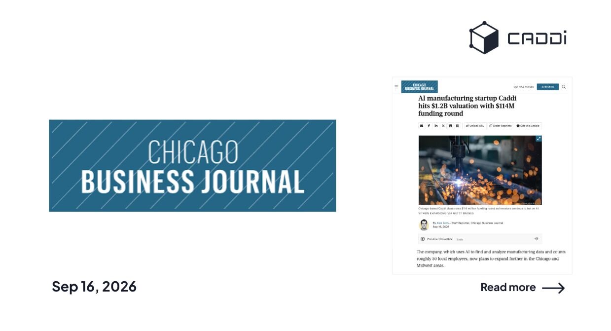 CADDi Raises $114 Million in Series D at $1.2 Billion Valuation
