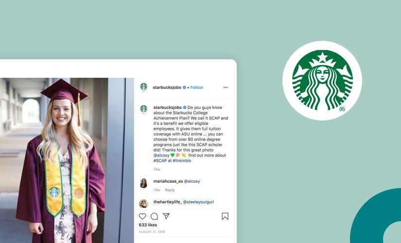 Starbucks employee branding