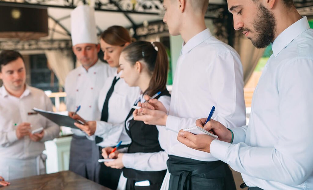 Restaurant workers