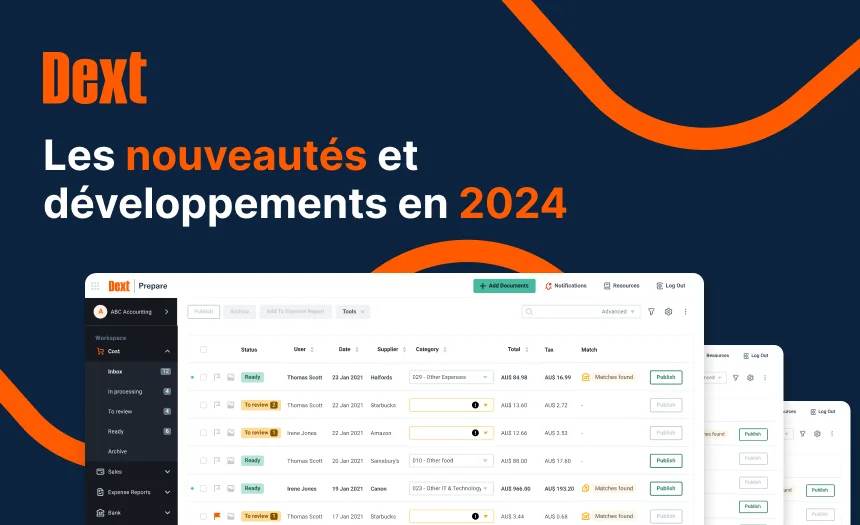 Développements produits Dext en 2024 : un focus sur l’innovation