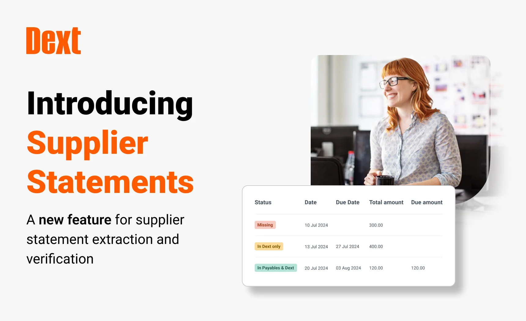 Supplier Statements – Dext’s new feature for supplier statement extraction and verification