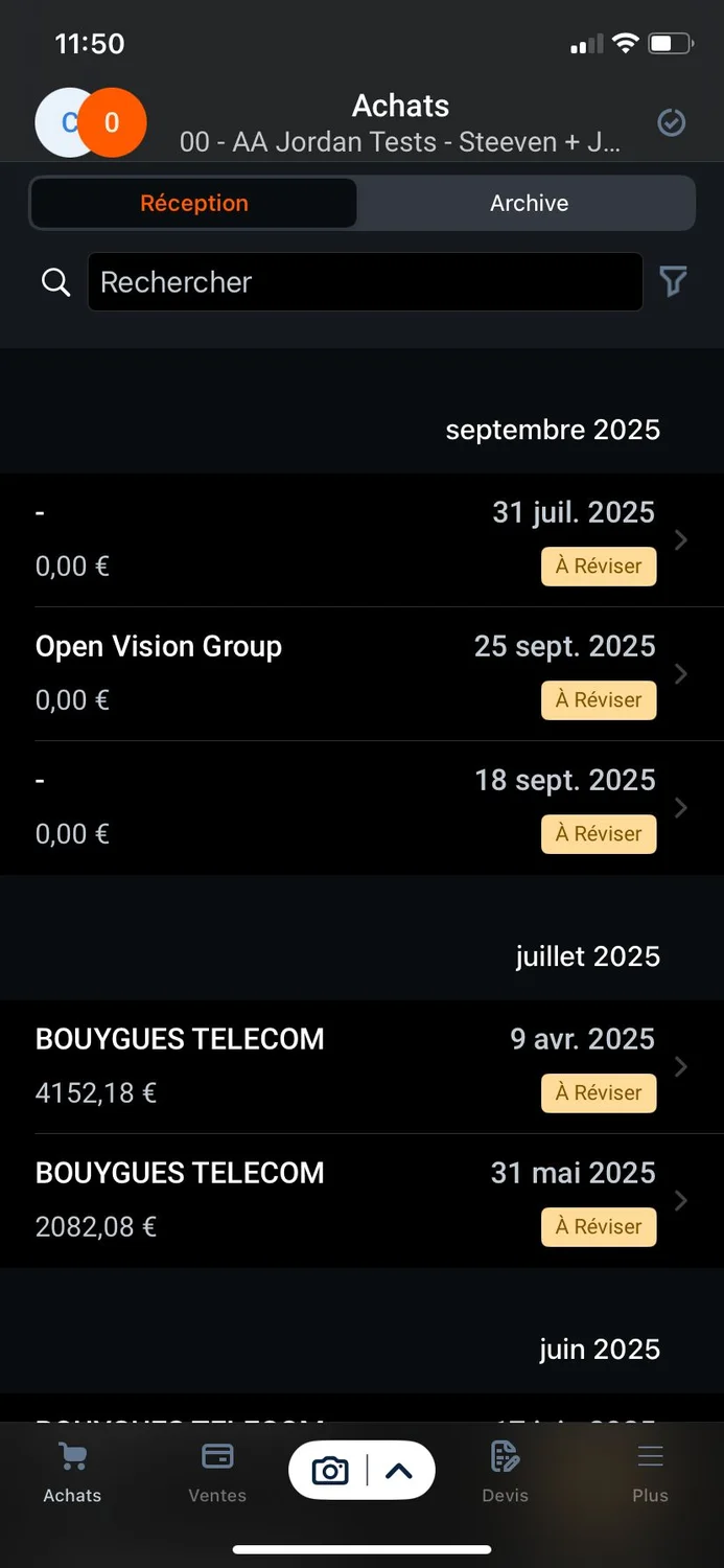 Illustration produit : creer un devis ou une facture de vente électronique sur Dext