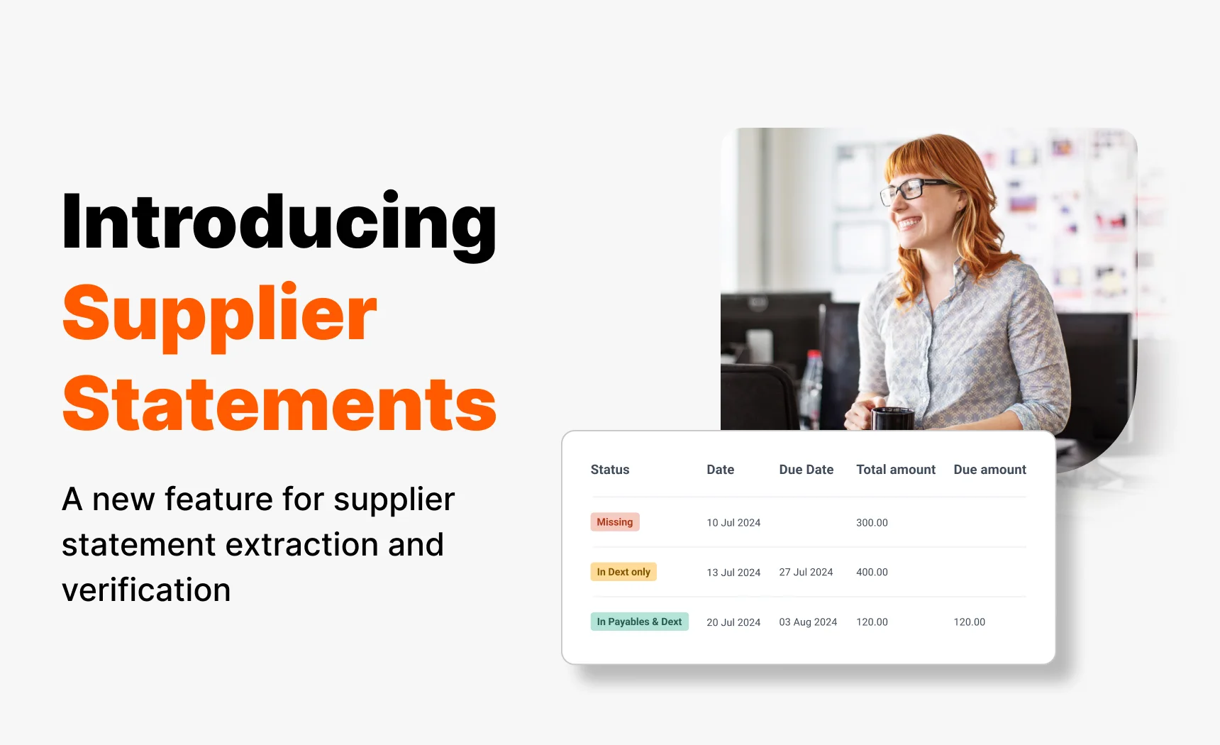 Supplier Statements – Dext’s new feature for supplier statement extraction and verification