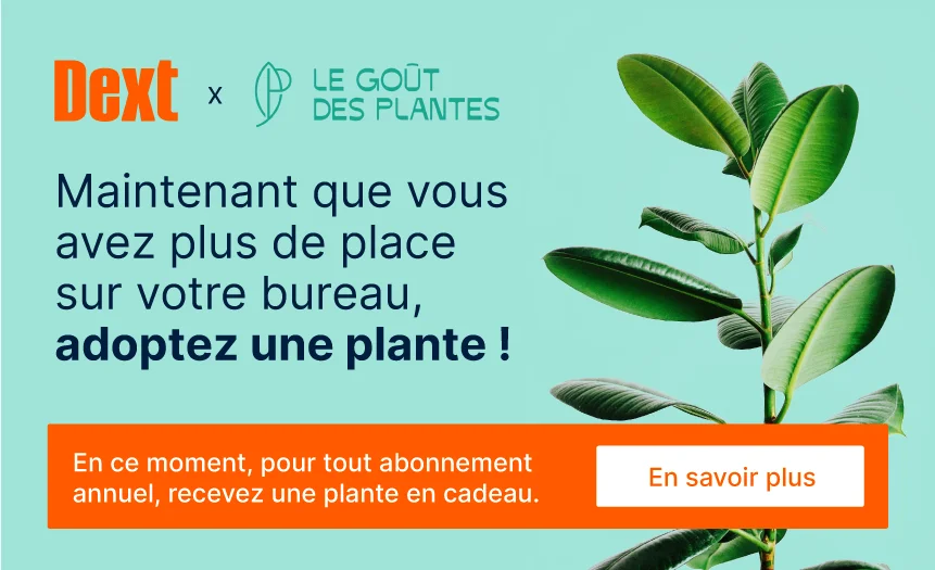 Dext et le Goût des Plantes s’associent pour vous offrir un été au végétal