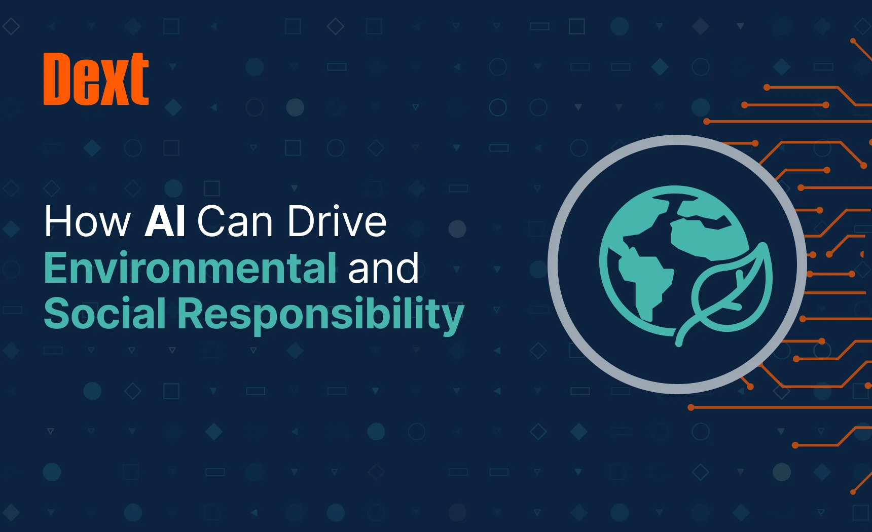 How AI Can Drive Environmental and Social Responsibility