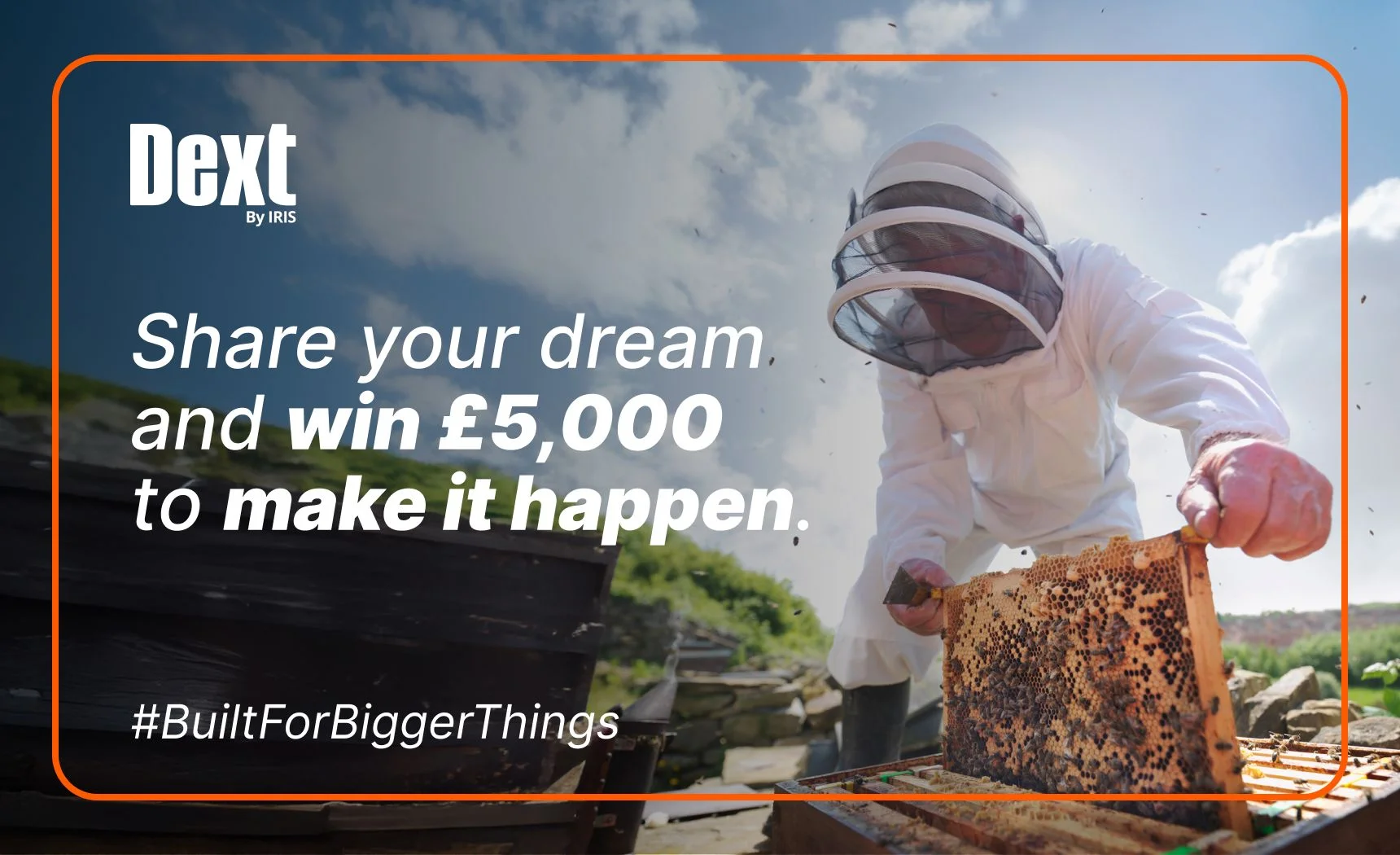 Tell us your bigger thing for a chance to win £5,000