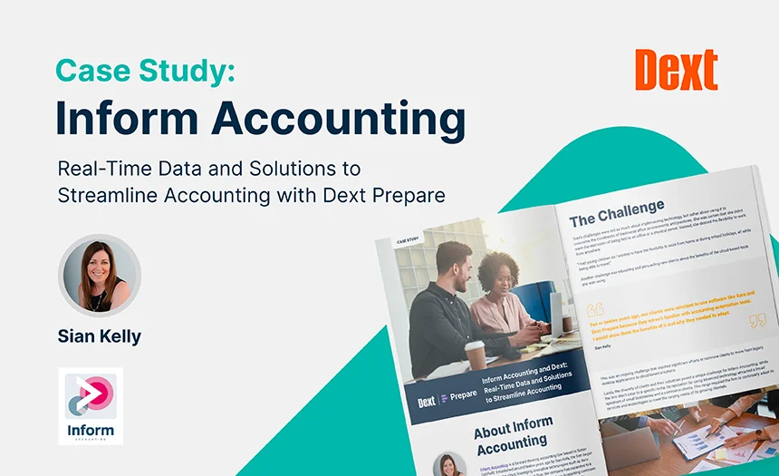 Inform Accounting and Dext: Real-Time Data and Solutions to Streamline Accounting