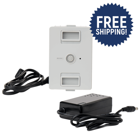 4Patriots Solar Go-Fridge Battery with power cord and adaptor. Free shipping