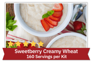 Sweetberry Creamy Wheat - 160 Servings