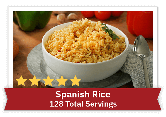 Spanish Rice - 128 Servings