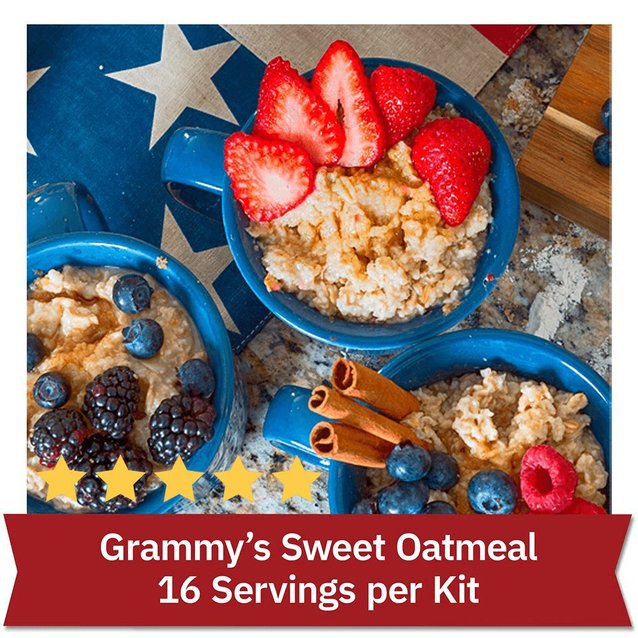 Grammy's Sweet Oatmeal - 16 Servings