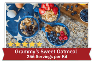 Grammy's Sweet Oatmeal - 192 Servings