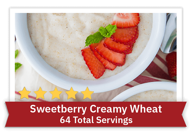 Sweetberry Creamy Wheat - 64 Servings