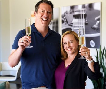 Allen & Erin Baler Toast to 15 Years