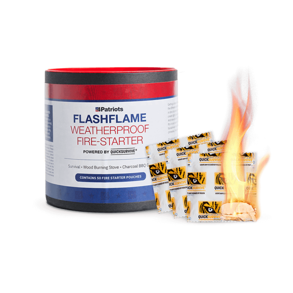 4Patriots FlashFlame Weatherproof Fire-Starter