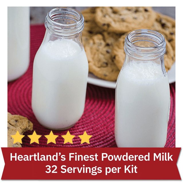 Heartland's Finest Powdered Milk - 32 Servings