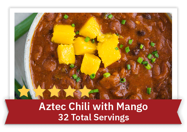 Aztec Chili with Mango - 32 Servings