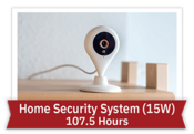 Home Security System (15W) - 107.5 Hours
