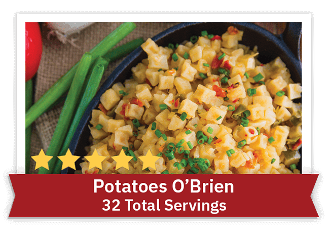 Potatoes O'Brien - 32 Servings