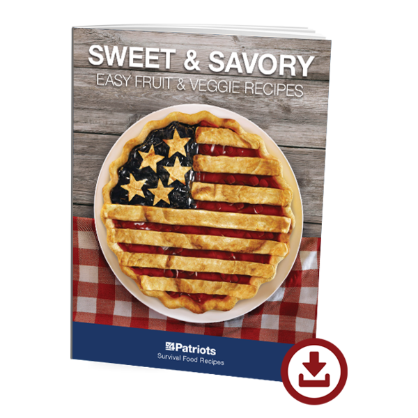Sweet & Savory easy fruit & veggie recipes digital report