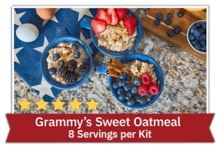 Grammy's Sweet Oatmeal - 8 Servings