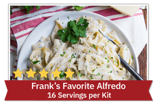Frank's Favorite Alfredo - 16 servings per kit