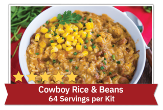Cowboy Rice & Beans - 64 Servings