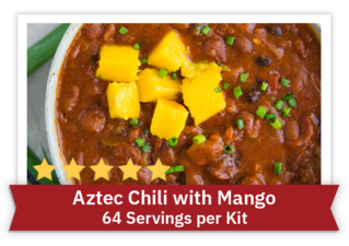 Aztec Chili with Mango - 64 Servings per kit