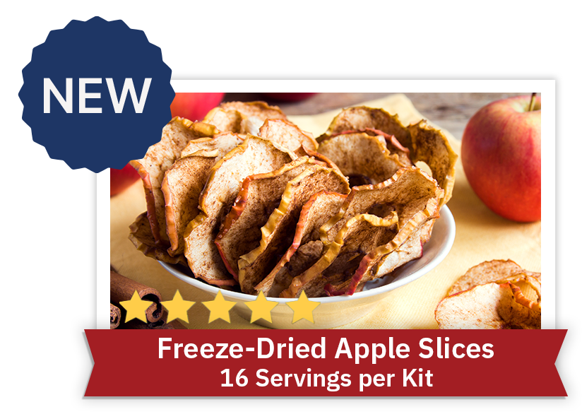 Freeze-Dried Apple Slices