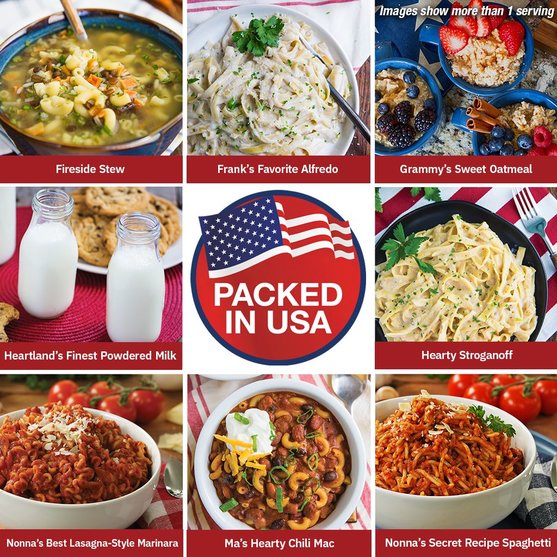 4Patriots 3-Month Kit recipes - packed in USA