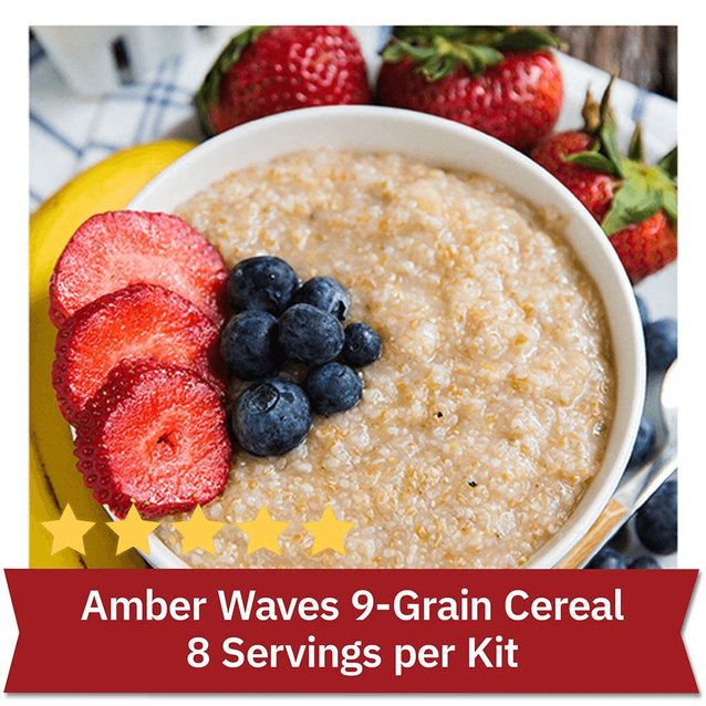 Amber Waves 9-Grain Cereal - 8 Servings