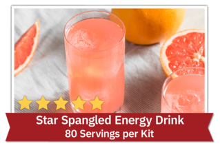 Star Spangled Energy Drink - 80 Servings