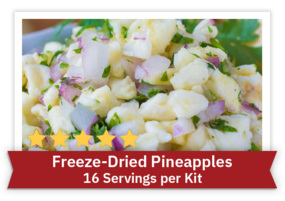 Freeze-Dried Pineapples