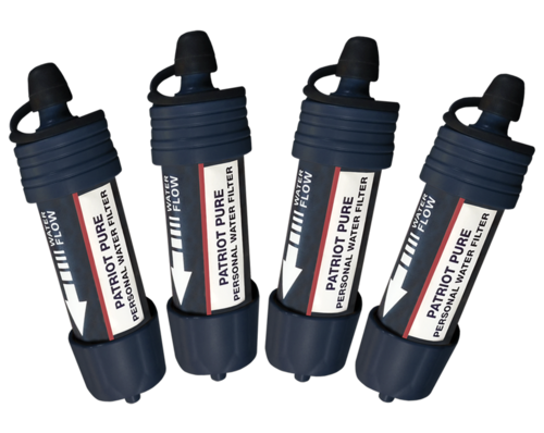4 Patriot Pure Personal Water Filters