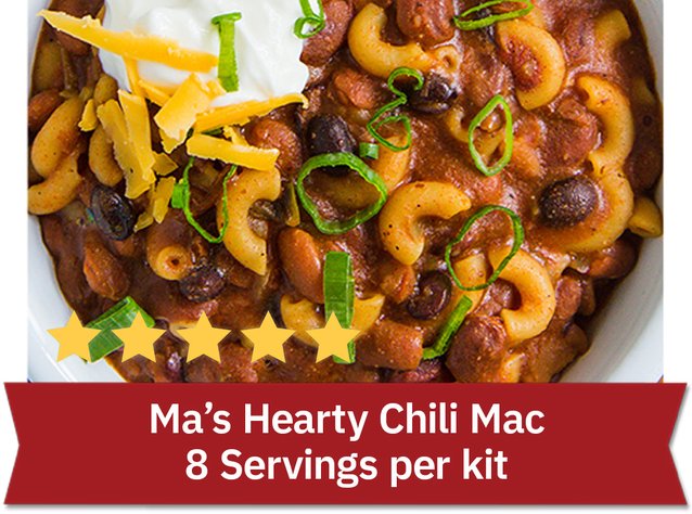 Ma's Hearty Chili Mac - 8 Servings