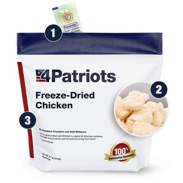 Freeze-Dried Chicken pouch
